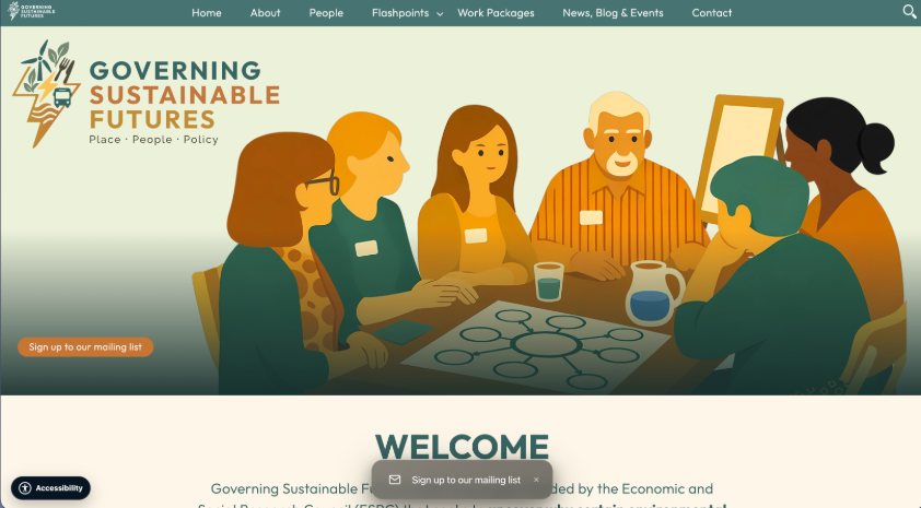 Governing Sustainable Futures